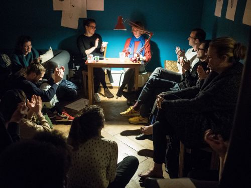 Julia Weber in Basel, 2017